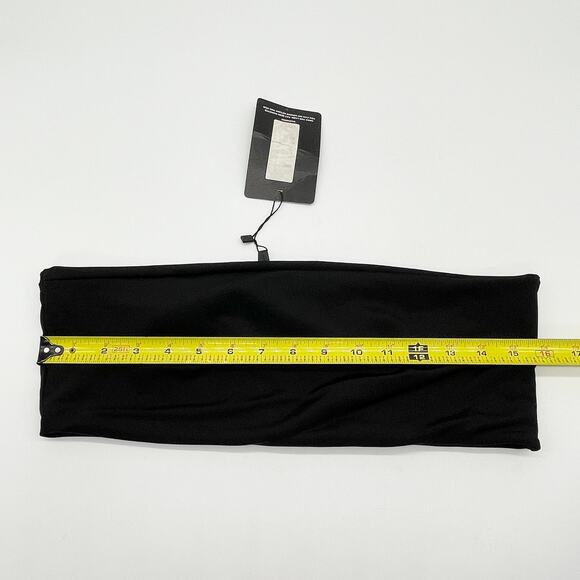 PrettyLittleThing Women Tube Top Black Strapless Bandeau Stretch Size L Chic Y2K - Picture 9 of 10